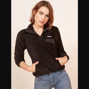 Patagonia Black Re-Tool Pullover - xs